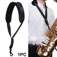 Trança de náilon espessada saxofone tenor alça de pescoço acolchoada ajustável para sax alto, usado comprar usado  Enviando para Brazil