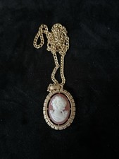 Women cameo pendant for sale  Birmingham