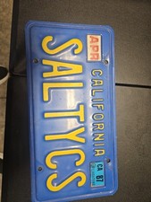 Vintage california license for sale  Emerald Isle