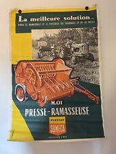 Affiche presse batteuse d'occasion  Vannes