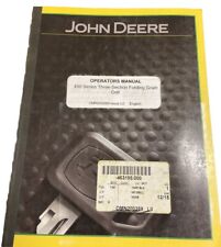 Broca de grãos John Deere 450 Series três dobráveis OMN200269 livro manual do operador, usado comprar usado  Enviando para Brazil