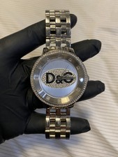 DOLCE & GABBANA DW0131 BLACKLOGO RELÓGIO UNISSEX AÇO INOXIDÁVEL CRISTAL 46mm comprar usado DOLCE & GABBANA DW0131 BLACKLOGO RELÓGIO UNISSEX AÇO INOXIDÁVEL CRISTAL 46mm comprar usado  Enviando para Brazil