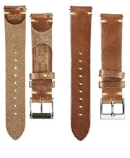 Usado, Pulseira de relógio vintage de couro feita à mão liberação rápida Horween 18,19,20,21,22 mm comprar usado Usado, Pulseira de relógio vintage de couro feita à mão liberação rápida Horween 18,19,20,21,22 mm comprar usado  Enviando para Brazil