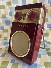 Rádio transistor ZENITH 500D - Longa distância EUA FUNCIONA com estojo!, usado comprar usado  Enviando para Brazil