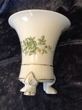 jarrón-porcelana-hungría-florero-hollohaza-hungría segunda mano  Embacar hacia Mexico