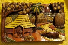 Vintage thailand handcarved for sale  Laurel