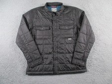 Jaqueta de resina de ferro masculina grande preta rogue acolchoada casaco overshirt comprar usado  Enviando para Brazil