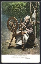 Ansichtskarte irish spinning gebraucht kaufen  Berlin