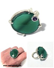 Anello argento 925 usato  Roma