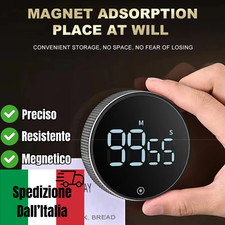 Timer cucina magnetico usato  Milano