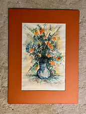 Flowers vase drawing for sale  Eagle Lake
