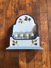 Spice rack wooden for sale  STROUD