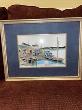 Watercolor painting signed for sale  Woodstock