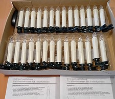 Weihnachtskerzen 28tlg batteri gebraucht kaufen  Kremperheide