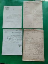 Quattro lettere carta usato  Arezzo
