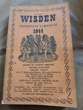 1944 wisden paperback for sale  CROYDON