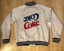 Jaqueta Bombardeiro Coca Cola x Beentrill Varsity Tamanho Grande Dupla Face Botão-Up comprar usado  Enviando para Brazil