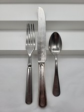 Garfo USN Silco, faca USN Insico, colher USVA Silco utensílios de aço inoxidável comprar usado  Enviando para Brazil