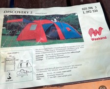Discovery famiiendoppelzelt gr gebraucht kaufen  Rüsselsheim am Main