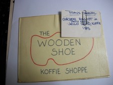Wooden shoe koffie for sale  Troy