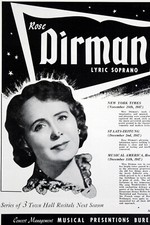 Rose dirman soprano usato  Spedire a Italy