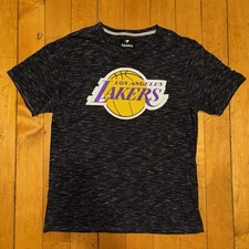 Camiseta masculina cinza basquete Los Angeles Lakers Fanatics NBA média - Nova comprar usado  Enviando para Brazil