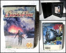 Videogame Sega Genesis - CROSSFIRE (Kyugo 1991) comprar usado  Enviando para Brazil