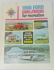 Ford Memorabilia 1966, catálogo de línea de modelos para 66 autos, camiones y furgonetas segunda mano  Embacar hacia Mexico