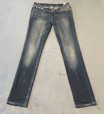 Usado, Jeans Levis Feminino 28x32 Lavagem Média Demi Curva Cintura Baixa Bolso Reto comprar usado  Enviando para Brazil