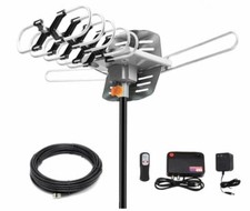 Antena digital HDTV alimentada com alcance de 150 milhas comprar usado  Enviando para Brazil