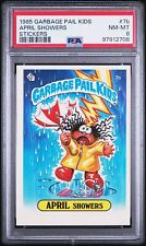 1985 GPK STICKERS #7B ABRIL SHOWERS PSA 8 comprar usado  Enviando para Brazil