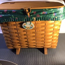 Longaberger footed storage. for sale  New Bern