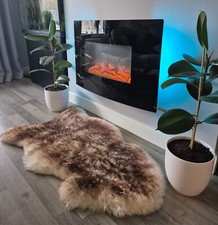 Natural sheepskin rug for sale  THORNTON-CLEVELEYS
