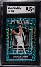 🔥 2023-24 Phoenix Temple Men 7 Teal Lazer Victor Wembanyama RC SGC 9.5 Estado perfeito +🔥 comprar usado  Enviando para Brazil
