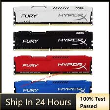 Memória DIMM para desktop HyperX FURY RAM DDR4 16GB 8GB 32GB 4GB 3200 2666 2400 2133, usado comprar usado  Enviando para Brazil