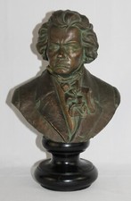 Estátua escultura busto terracota decoração música clássica Ludvig Von Beethoven comprar usado  Enviando para Brazil