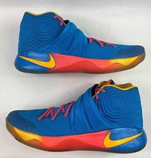 Tênis de basquete promocional tamanho 16 Nike Kyrie 2 EYBL 847687-470 MUITO RARO comprar usado Tênis de basquete promocional tamanho 16 Nike Kyrie 2 EYBL 847687-470 MUITO RARO comprar usado  Enviando para Brazil