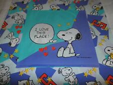 Snoopy kinder bettwäsche gebraucht kaufen  Deutschland