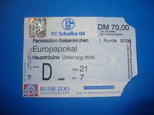 Ticket schalke hajduk gebraucht kaufen  Kamen