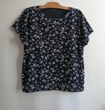 Blouse bleu marine d'occasion  Bourg-de-Thizy