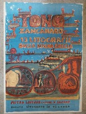 Litografie tono zancanaro usato  Italia