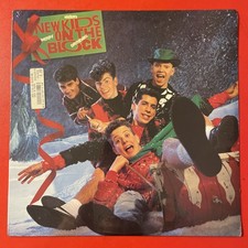 RARE New Kids On The Block Merry Merry Christmas LP Columbia 1989 SEALED!!!!, usado comprar usado  Enviando para Brazil
