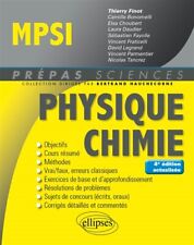 Physique chimie mpsi d'occasion  France