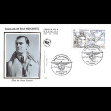 Fdc soie commandant d'occasion  Crécy-la-Chapelle