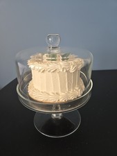 Domed glass pedestal for sale  Purcellville