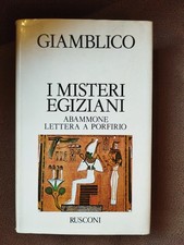 Misteri egiziani. abammone usato  Venezia