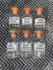 Set chemistry bottles for sale  CRAIGAVON
