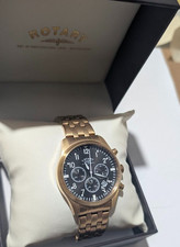Rotary chrono rose for sale  BIRMINGHAM