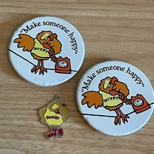 Vintage buzby pin for sale  ABERAERON