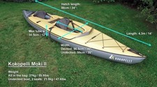Kokopelli moki two for sale  TAUNTON